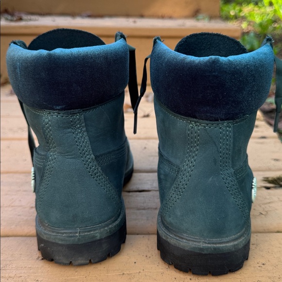 Timberland Teal Lace-Up Boots - Picture 5 of 10